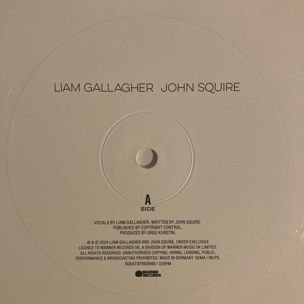 Liam Gallagher John Squire | Mint (M) Mint (M) - ALT/INDIE *SEALED/COLOR*