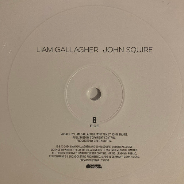 Liam Gallagher John Squire | Mint (M) Mint (M) - ALT/INDIE *SEALED/COLOR*