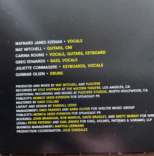 Parole Violator (YELLOW LP) | Mint (M) Mint (M) - ALT/INDIE *SEALED/COLOR*