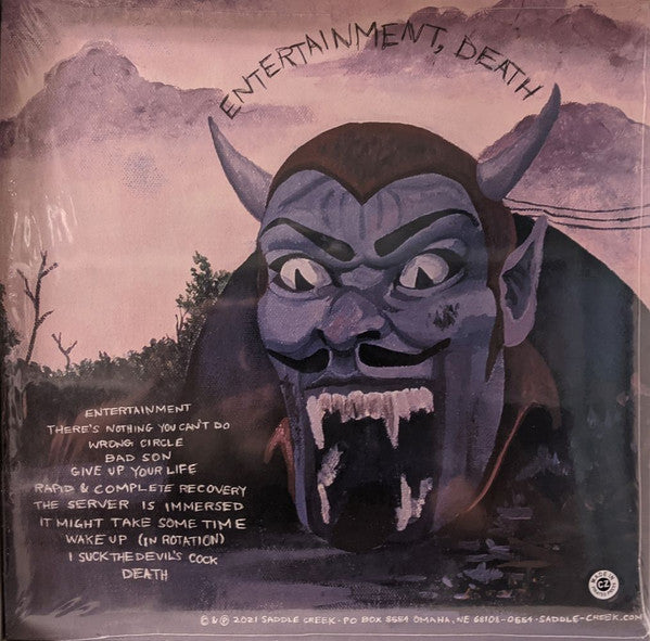 Entertainment, Death (OPAQUE MAROON VINYL) | Mint (M) Mint (M) - ALT/INDIE *SEALED/COLOR*