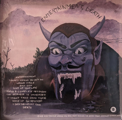 Entertainment, Death (OPAQUE MAROON VINYL) | Mint (M) Mint (M) - ALT/INDIE *SEALED/COLOR*