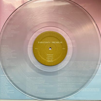 Sam Evian - Premium (CLEAR VINYL LP) | NEW - ALT/INDIE *SEALED/COLOR*