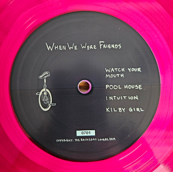 When We Were Friends (2025 COLOR VINYL) | Mint (M) Mint (M) - ALT/INDIE *SEALED/COLOR*