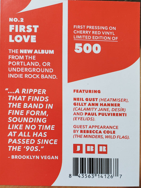 First Love (TRANSLUCENT RED VINYL)*DISCOUNTED* | Mint (M) Mint (M) - ALT/INDIE *SEALED/COLOR*