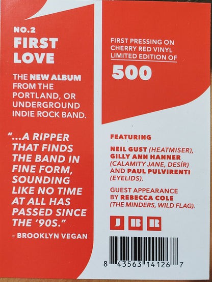 First Love (TRANSLUCENT RED VINYL)*DISCOUNTED* | Mint (M) Mint (M) - ALT/INDIE *SEALED/COLOR*
