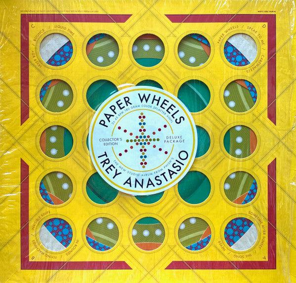 Trey Anastasio - Paper Wheels (SPLATTER COLOR VINYL 2xLP) | NEW - ALT/INDIE *SEALED/COLOR*