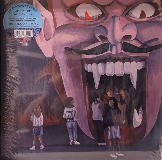 Entertainment, Death (OPAQUE MAROON VINYL) | Mint (M) Mint (M) - ALT/INDIE *SEALED/COLOR*