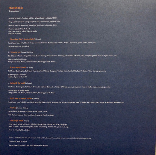 Distractions (BLUE VINYL) | - ALT/INDIE *SEALED/COLOR*