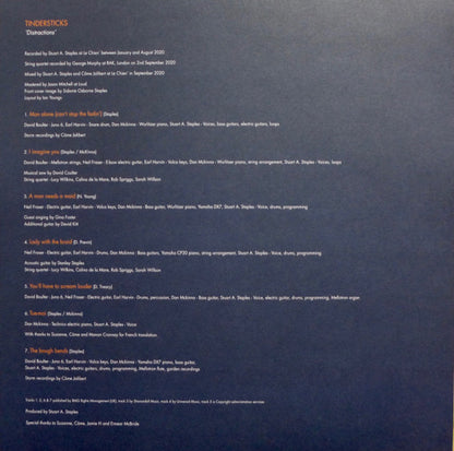 Distractions (BLUE VINYL) | - ALT/INDIE *SEALED/COLOR*