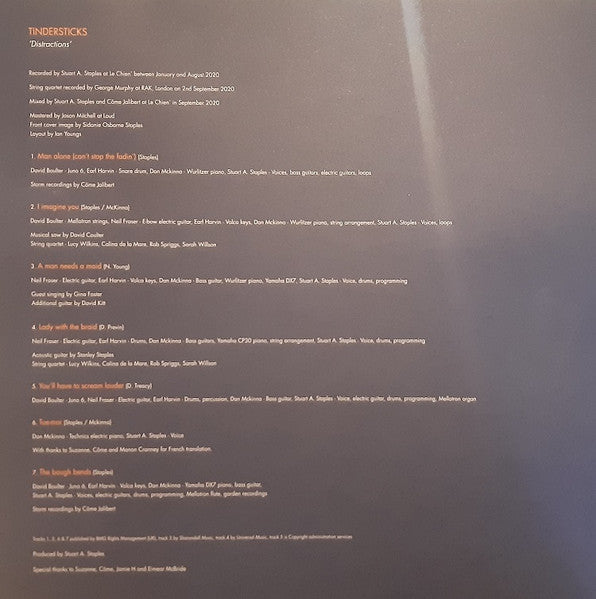 Distractions (BLUE VINYL) | - ALT/INDIE *SEALED/COLOR*