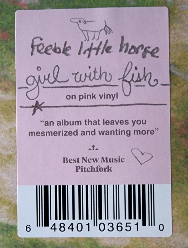 Girl With Fish | Mint (M) Mint (M) - ALT/INDIE *SEALED/PINK*