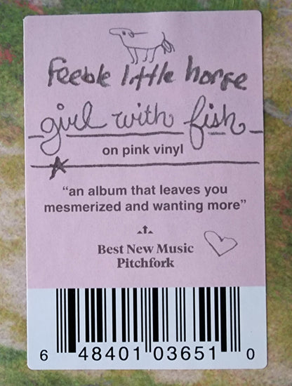 Girl With Fish | Mint (M) Mint (M) - ALT/INDIE *SEALED/PINK*