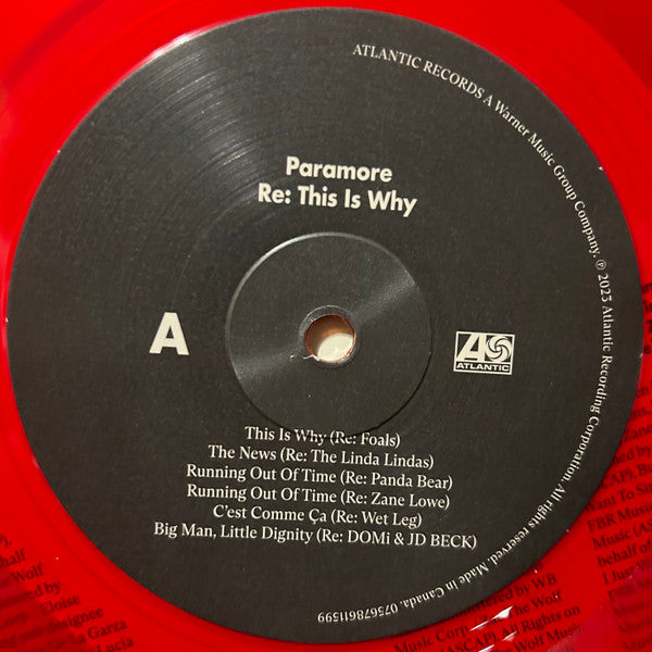 Re: This Is Why (Remix + Standard) | Mint (M) Mint (M) - ALT/INDIE *SEALED/RSD/COLOR*
