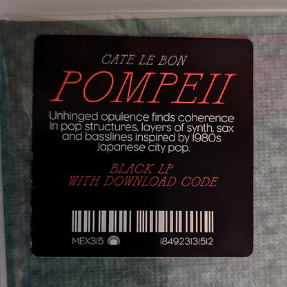 Cate Le Bon - Pompeii | Mint (M) Mint (M) - ALT/INDIE *SEALED*