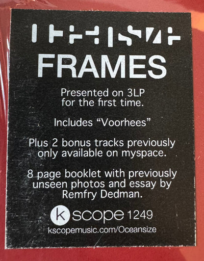Frames (3xVINYL) | Mint (M) Mint (M) - ALT/INDIE *SEALED*