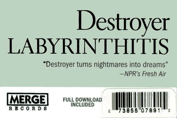 Destroyer (4) - Labyrinthitis | Mint (M) Mint (M) - ALT/INDIE *SEALED*