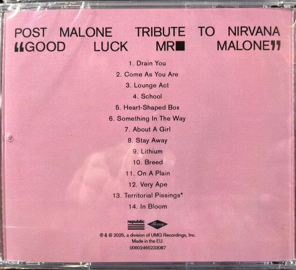 Nirvana Tribute (UNOFFICIAL CD) | Mint (M) Mint (M) - ALT/INDIE *SEALED*