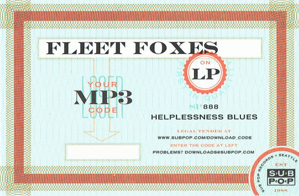 Helplessness Blues | Mint (M) Mint (M) - ALT/INDIE *SEALED*