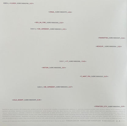 Only By The Night (IMPORT / 180g VINYL) | Mint (M) Mint (M) - ALT/INDIE *SEALED*