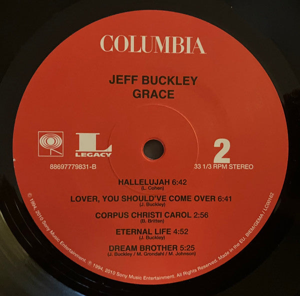 Grace (VINYL - IMPORT - EUROPE) | Mint (M) Mint (M) - ALT/INDIE *SEALED*