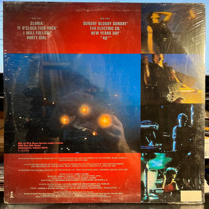 Live "Under A Blood Red Sky" (VINYL) | Mint (M) Excellent (EX) - ALT/INDIE *SEALED*