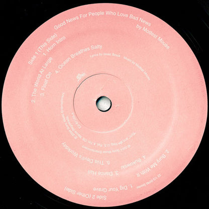 Good News For People Who Love Bad News | Mint (M) Mint (M) - ALT/INDIE *SEALED*