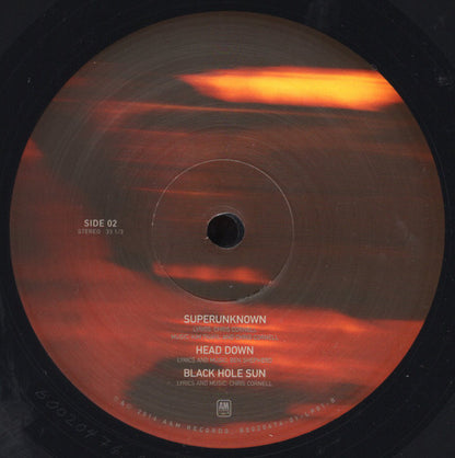 Superunknown (TOP SEAM SPLIT - 2xVINYL) | Mint (M) Excellent (EX)
