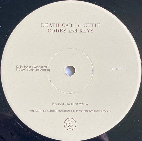 Death Cab For Cutie - Codes And Keys | Mint (M) Mint (M) - ALT/INDIE *SEALED*