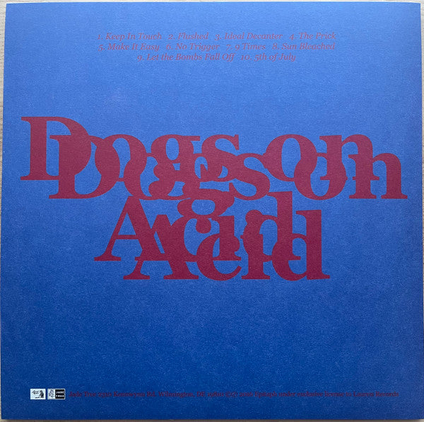 Dogs On Acid (COLOR VINYL) | Mint (M) Mint (M) - ALT/INDIE *SEALED*