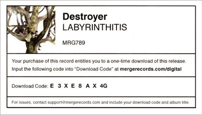 Destroyer (4) - Labyrinthitis | Mint (M) Mint (M) - ALT/INDIE *SEALED*