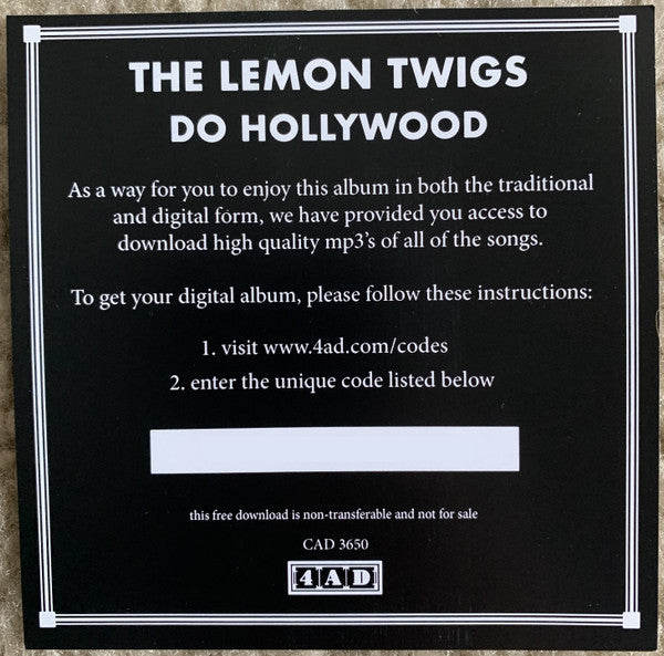 Do Hollywood (VINYL) | Mint (M) Mint (M) - ALT/INDIE *SEALED*