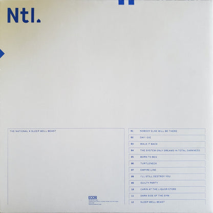 Sleep Well Beast (WHITE VINYL) | Mint (M) Mint (M) - ALT/INDIE *SEALED/COLOR*