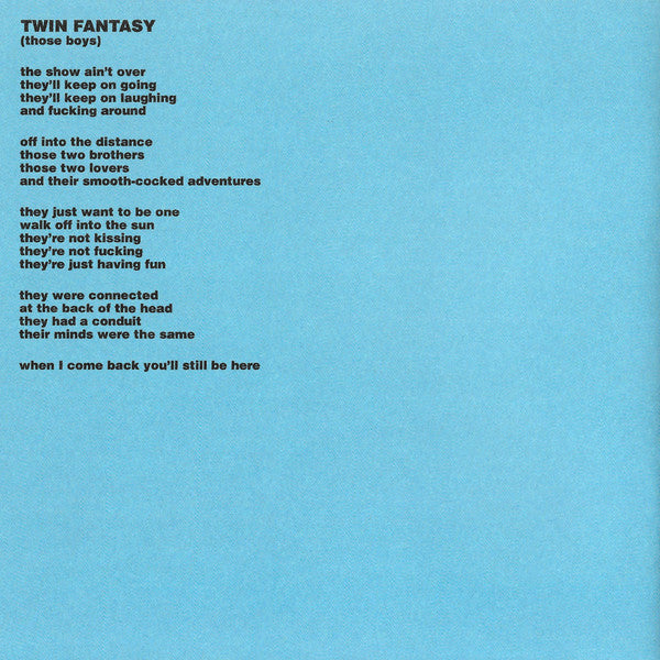 Twin Fantasy (CD) | Mint (M) Mint (M) - ALT/INDIE *SEALED*