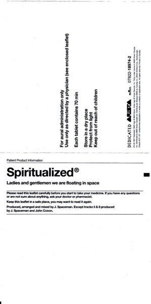 Spiritualized - Ladies And Gentlemen We Are Floating In Space (CD CANADA) | Excellent+ (EX+) - ALT/INDIE / USED *EXCELLENT+*