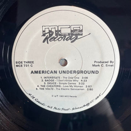 Various - American Underground (3xVINYL) | Excellent+ (EX+) Excellent+ (EX+) - ALT/INDIE / USED *EXCELLENT+*