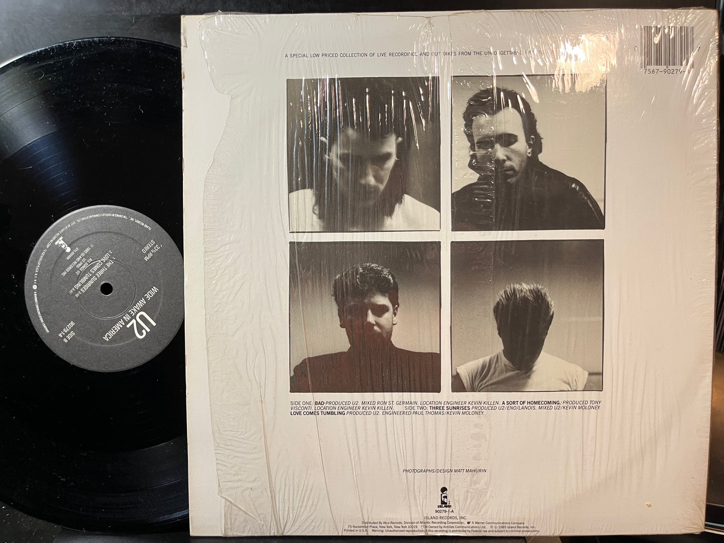 U2 - Wide Awake In America (VINYL LP ISLAND 90279-1-A 1985) | Excellent (EX) Near Mint (NM) - ALT/INDIE / USED *EXCELLENT*