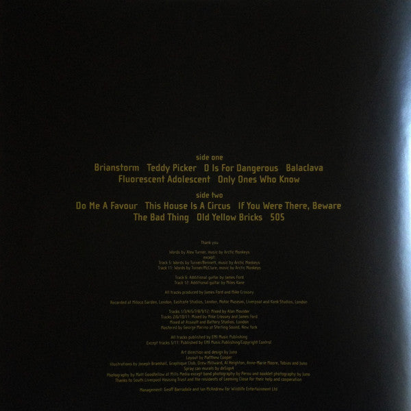 Arctic Monkeys - Favourite Worst Nightmare (VINYL LP) | USED - ALT/INDIE / USED *EXCELLENT*