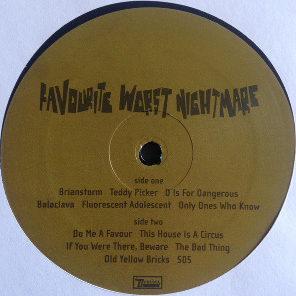 Arctic Monkeys - Favourite Worst Nightmare (VINYL LP) | USED - ALT/INDIE / USED *EXCELLENT*