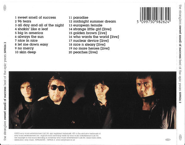 The Stranglers - Sweet Smell Of Success - The Best Of The Epic Years (CD IMPORT) | - ALT/INDIE / USED *EXCELLENT*