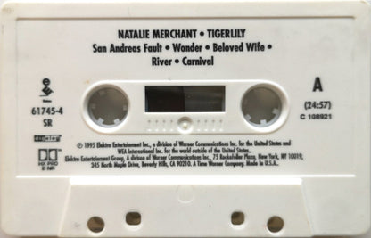 Natalie Merchant - Tigerlily (CASSETTE) | Excellent (EX) Excellent (EX) - ALT/INDIE / USED *EXCELLENT*