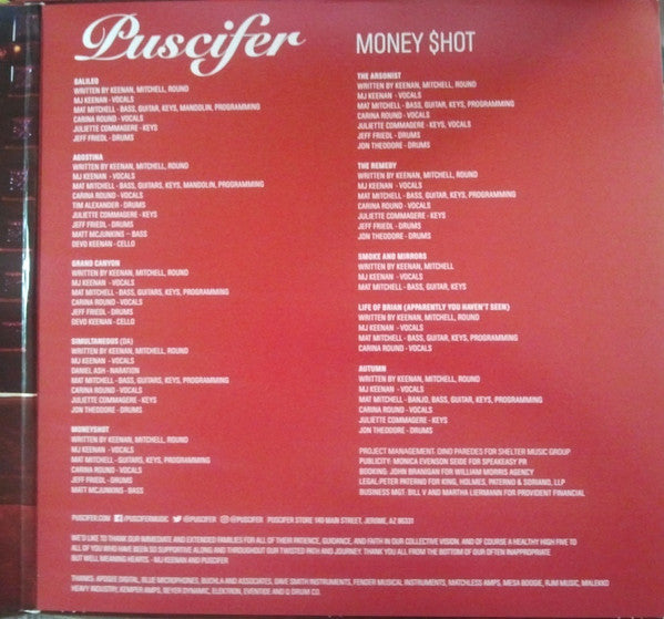 Puscifer - Money Shot (VINYL 2LP) | Mint (M) Mint (M) - ALT/INDIE / USED *MINT*