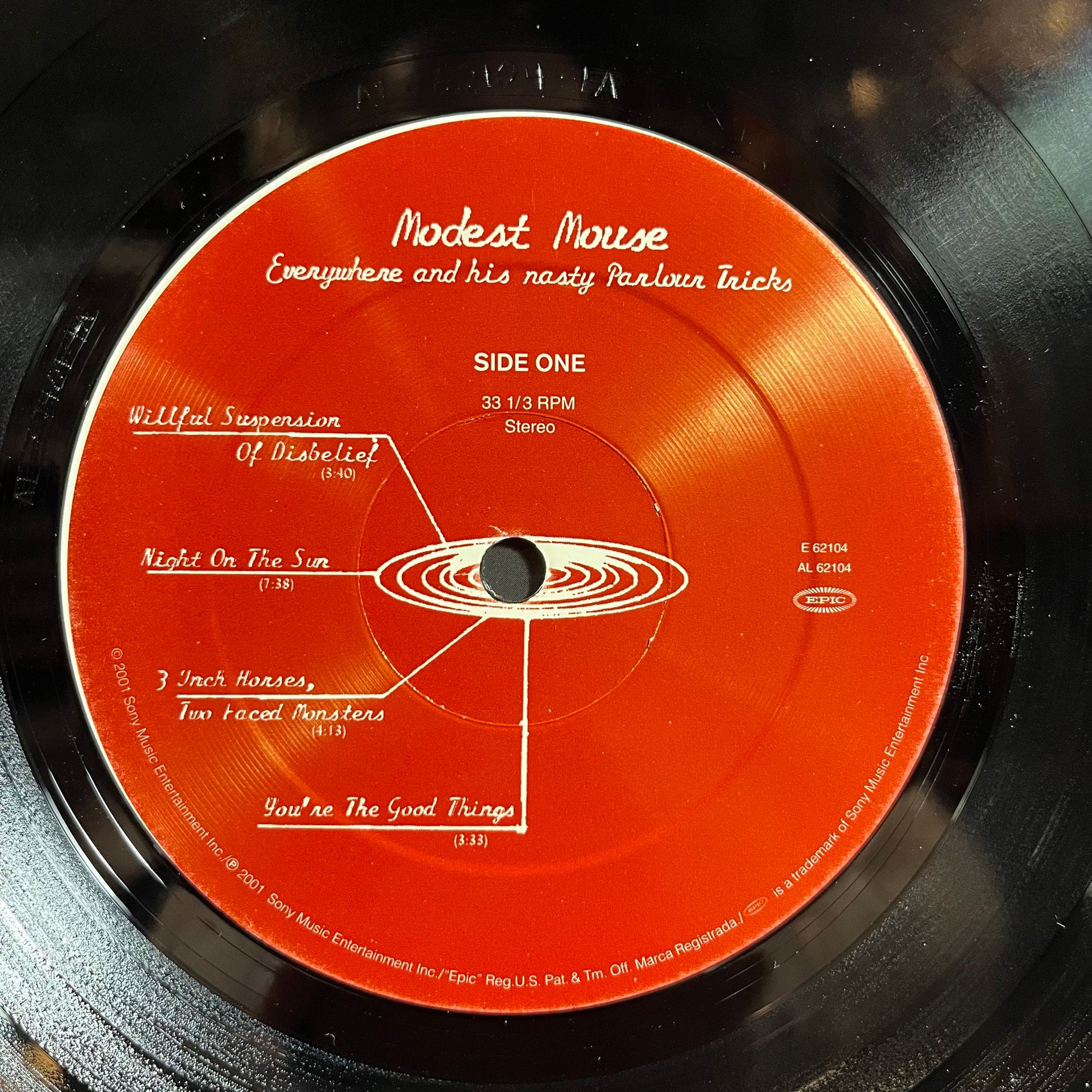 Everywhere And His Nasty Parlour Tricks (VINYL) | Near Mint- (NM-) Near Mint (NM) - ALT/INDIE / USED *NEAR MINT-*