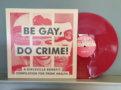 Various - Be Gay, Do Crime! (RED VINYL LP BACHELOR BR 117 2021) | Near Mint (NM or M-) Near Mint (NM) - ALT/INDIE / USED *NEAR MINT/COLOR*