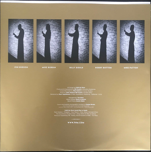 Faith No More - Sol Invictus (VINYL LP IPECAC RR002LP) | Near Mint (NM or M-) Mint (M) - ALT/INDIE / USED *NEAR MINT*