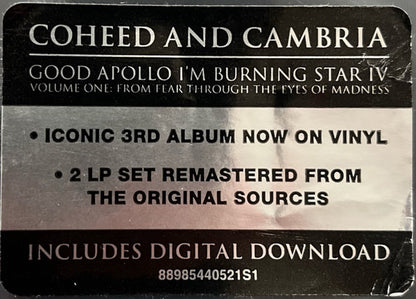 Good Apollo I'm Burning Star IV | Volume One: From Fear Through The Eyes Of Madness (2xVINYL) | Near Mint (NM or M-) Near Mint (NM or M-) - ALT/INDIE / USED *NEAR MINT*