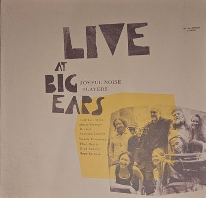 Live At Big Ears (VINYL) | Near Mint (NM) Near Mint (NM) - ALT/INDIE / USED *NEAR MINT*