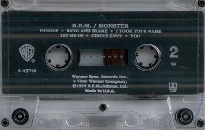 R.E.M. - Monster *CASSETTE* | Near Mint (NM) Near Mint (NM) - ALT/INDIE / USED *NEAR MINT*