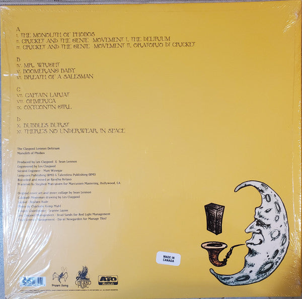 The Claypool Lennon Delirium - Monolith Of Phobos | Near Mint (NM) Mint (M) - ALT/INDIE / USED *NEAR MINT*