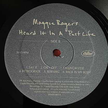 Heard It In A Past Life (VINYL) | Near Mint (NM) Near Mint (NM) - ALT/INDIE / USED *NEAR MINT*