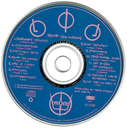 Prove You Wrong (CD) | Near Mint (NM or M-) Near Mint (NM or M-) - ALT/INDIE / USED *NEAR MINT*
